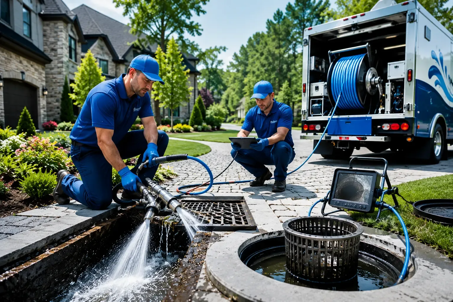 Local outdoor drain cleaning professionals in Wilton, WI
