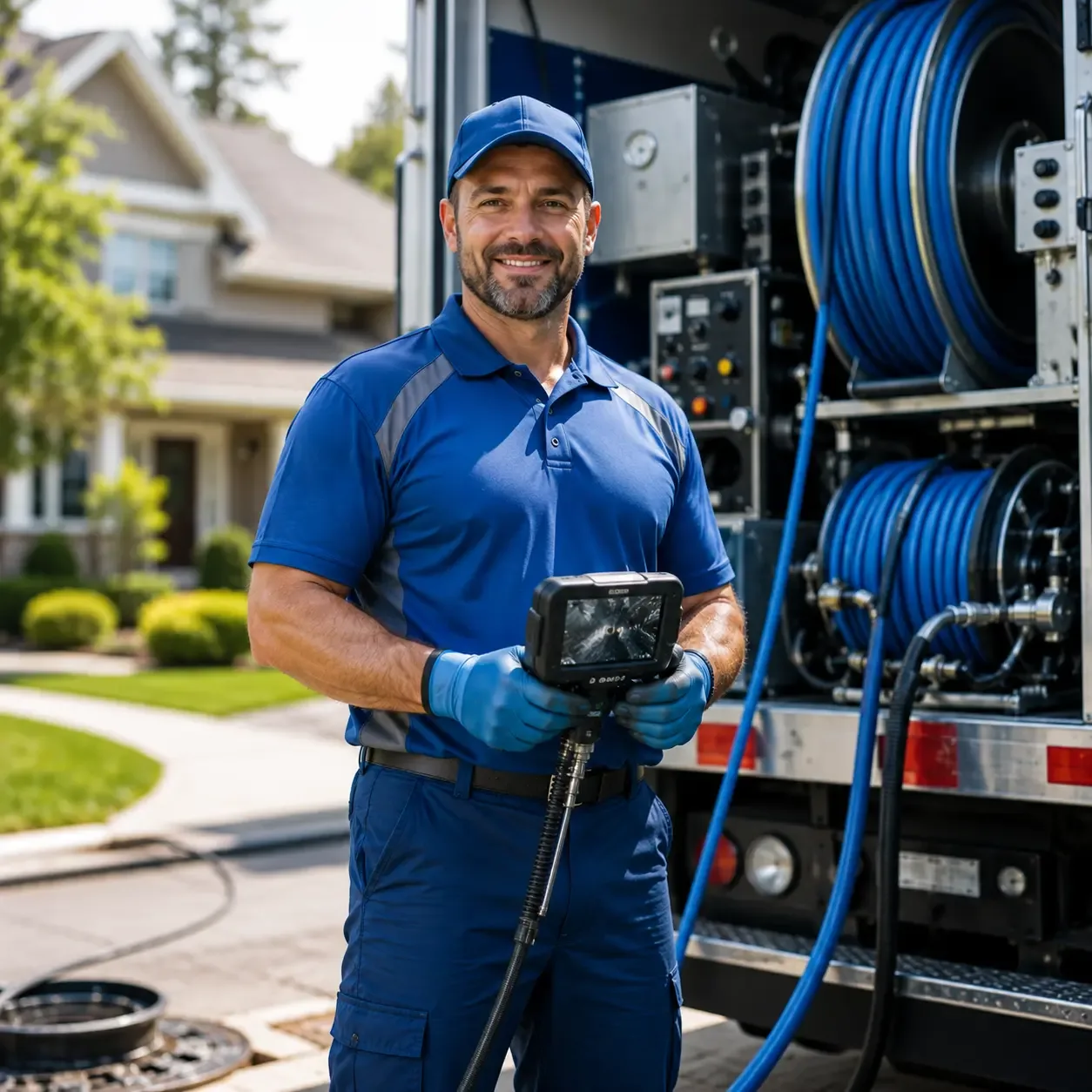 Local outdoor drain cleaning specialists in Wilton, WI